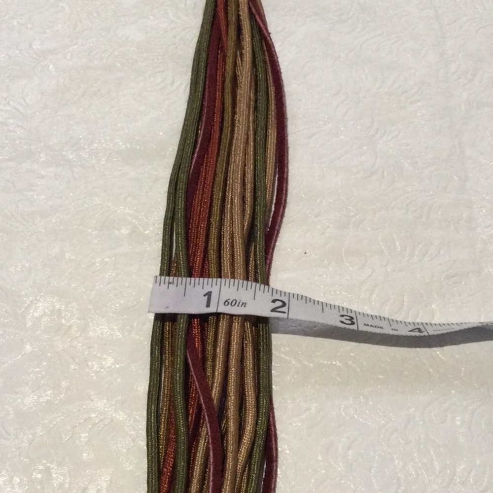 Unbranded Multi-Strand, Multi-Color Knot Belt - Picture 14 of 14